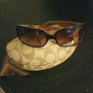 Accessories | Coach Sunglasses With Hard Case | Poshmark display picture 2